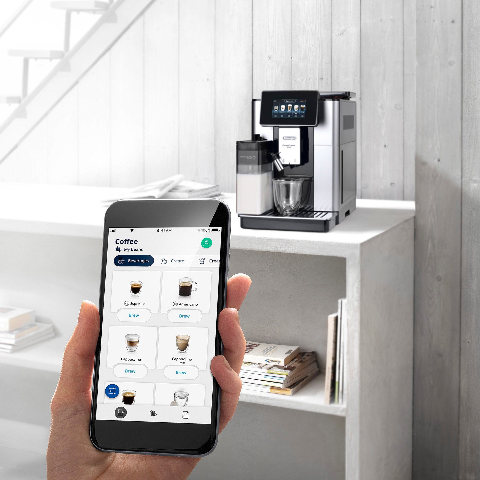 Cafetera Automatica Primadonna App