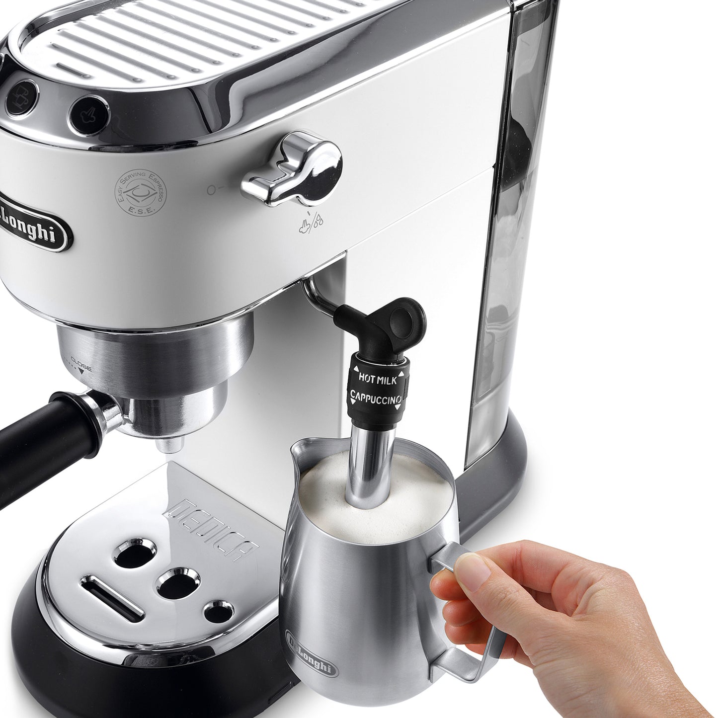 Cafetera Dedica Blanca Vista