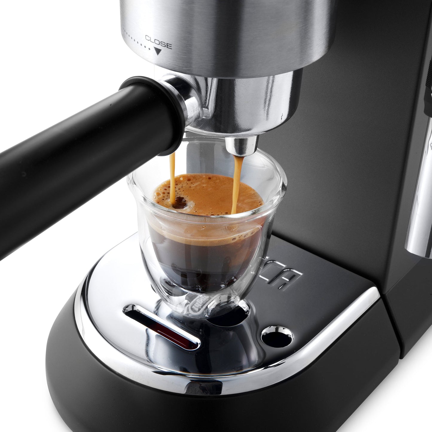 cafetera dedica negra espresso