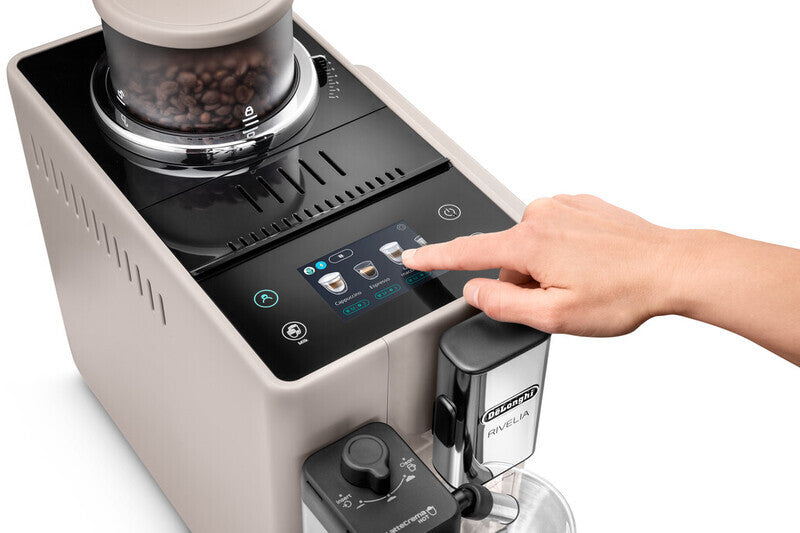 Cafetera_Automatica_Rivelia_Beige Touch