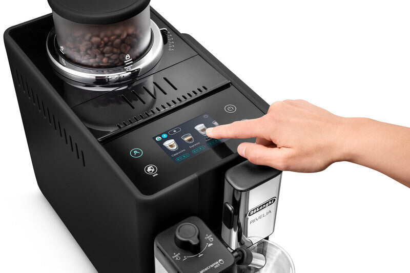 Cafetera Automatica Rivelia Negra Touch