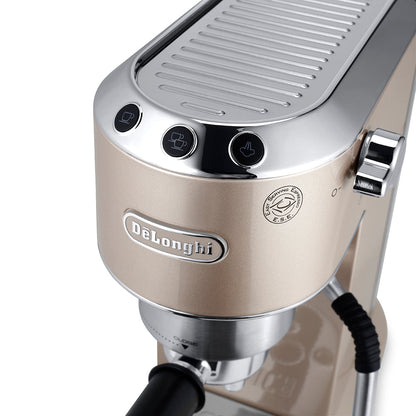 Cafetera Dedica Arte Beige Frontal