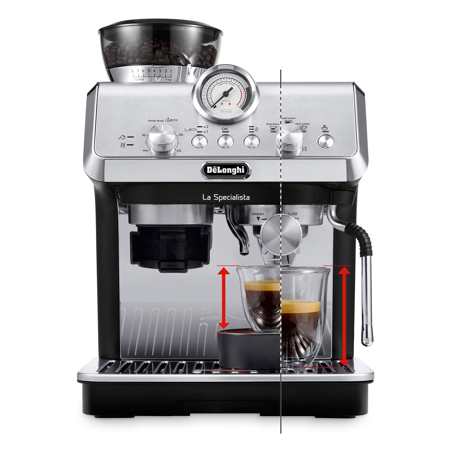 Cafetera Specialista Arte Regulable
