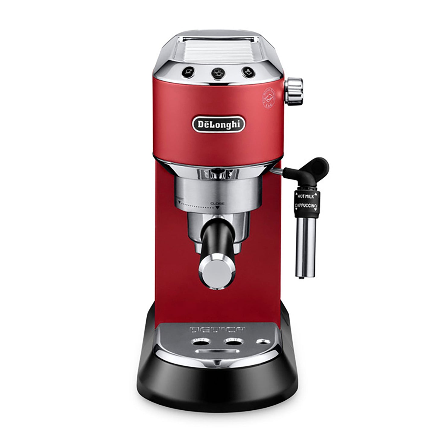 cafetera dedica roja