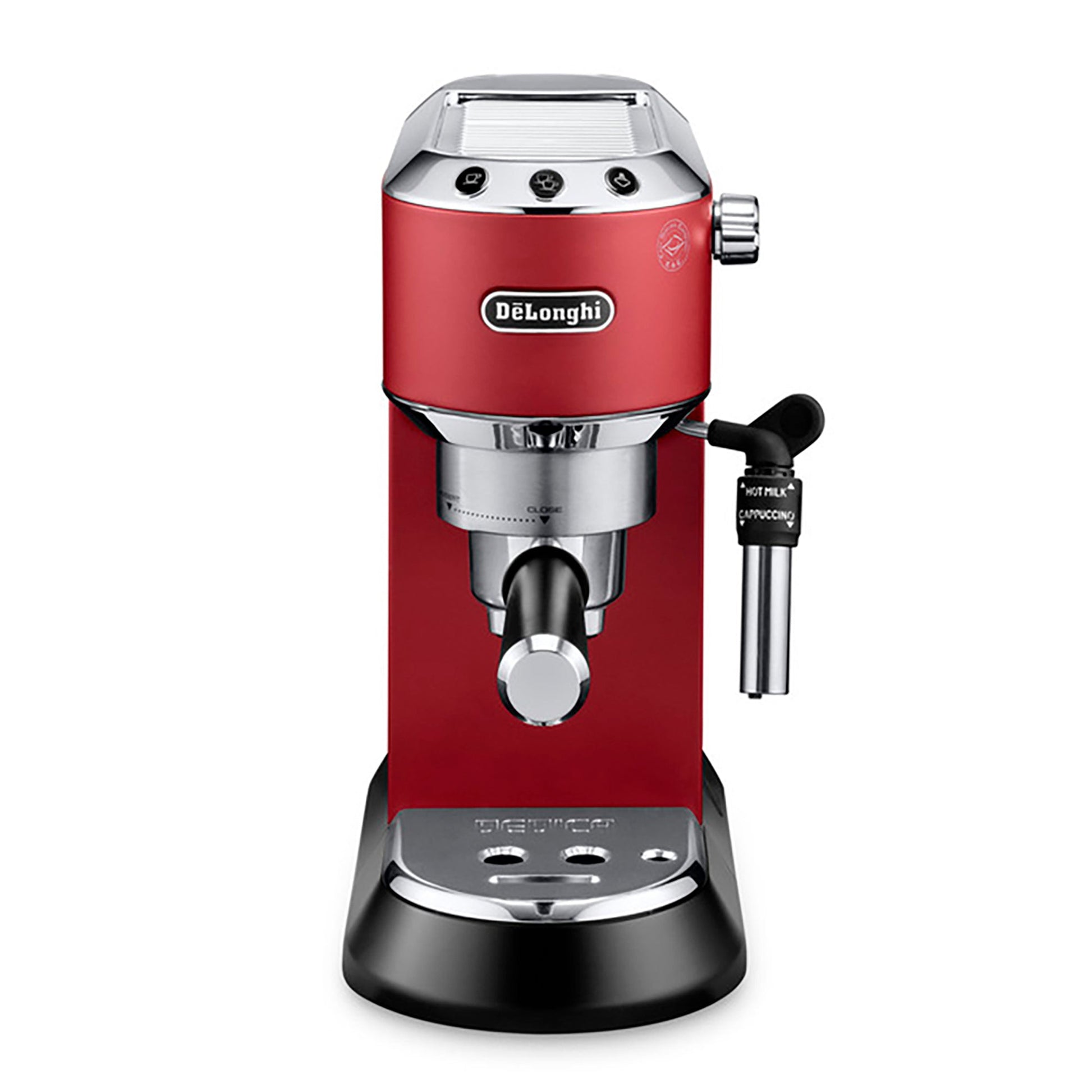 cafetera dedica roja