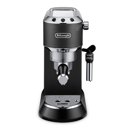 cafetera dedica negra frente